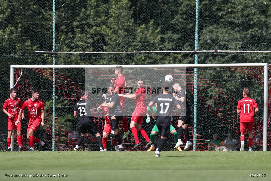 Kohlenberg-Arena, Fuchsstadt, 21.07.2024, sport, action, Fussball, BFV, 1. Spieltag, Landesliga Nordwest, TUS, FCF, TuS Frammersbach, 1. FC Fuchsstadt - Bild-ID: 2421155 Kohlenberg-Arena, Fuchsstadt, 21.07.2024, sport, action, Fussball, BFV, 1. Spieltag, Landesliga Nordwest, TUS, FCF, TuS Frammersbach, 1. FC Fuchsstadt - Bild-ID: 2421155