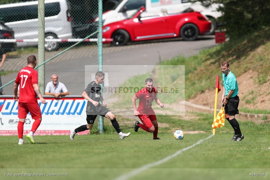 Kohlenberg-Arena, Fuchsstadt, 21.07.2024, sport, action, Fussball, BFV, 1. Spieltag, Landesliga Nordwest, TUS, FCF, TuS Frammersbach, 1. FC Fuchsstadt - Bild-ID: 2421161