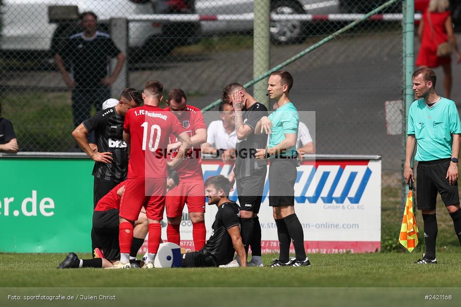 Kohlenberg-Arena, Fuchsstadt, 21.07.2024, sport, action, Fussball, BFV, 1. Spieltag, Landesliga Nordwest, TUS, FCF, TuS Frammersbach, 1. FC Fuchsstadt - Bild-ID: 2421168 Kohlenberg-Arena, Fuchsstadt, 21.07.2024, sport, action, Fussball, BFV, 1. Spieltag, Landesliga Nordwest, TUS, FCF, TuS Frammersbach, 1. FC Fuchsstadt - Bild-ID: 2421168