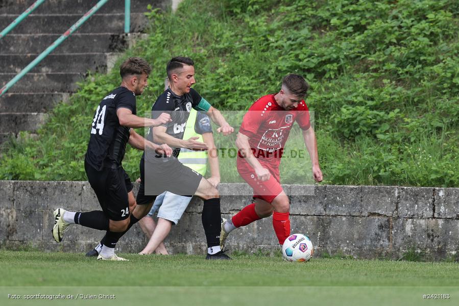 Kohlenberg-Arena, Fuchsstadt, 21.07.2024, sport, action, Fussball, BFV, 1. Spieltag, Landesliga Nordwest, TUS, FCF, TuS Frammersbach, 1. FC Fuchsstadt - Bild-ID: 2421183