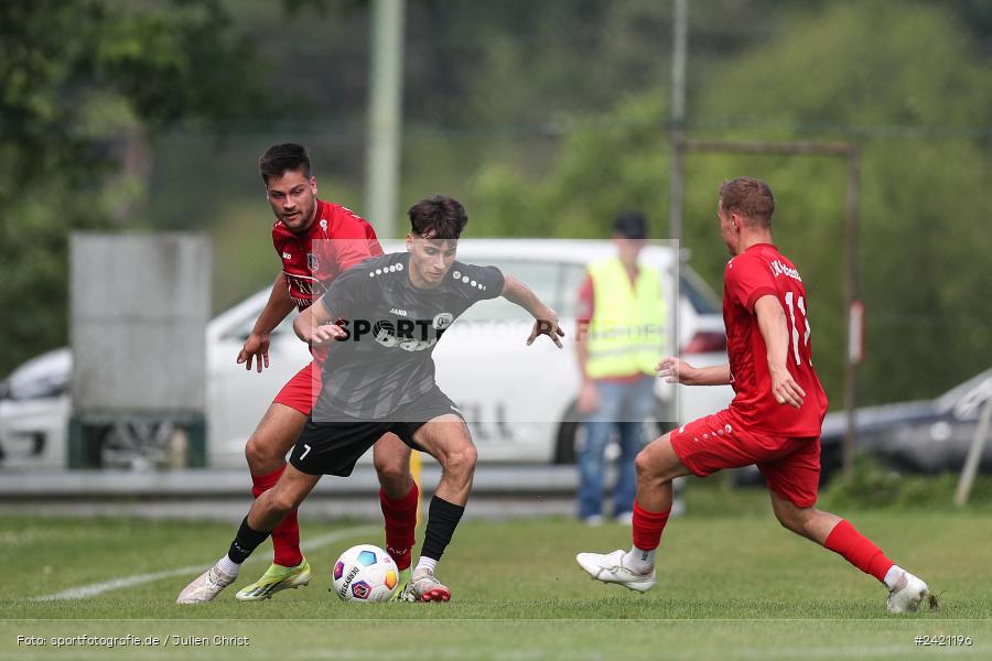 Kohlenberg-Arena, Fuchsstadt, 21.07.2024, sport, action, Fussball, BFV, 1. Spieltag, Landesliga Nordwest, TUS, FCF, TuS Frammersbach, 1. FC Fuchsstadt - Bild-ID: 2421196