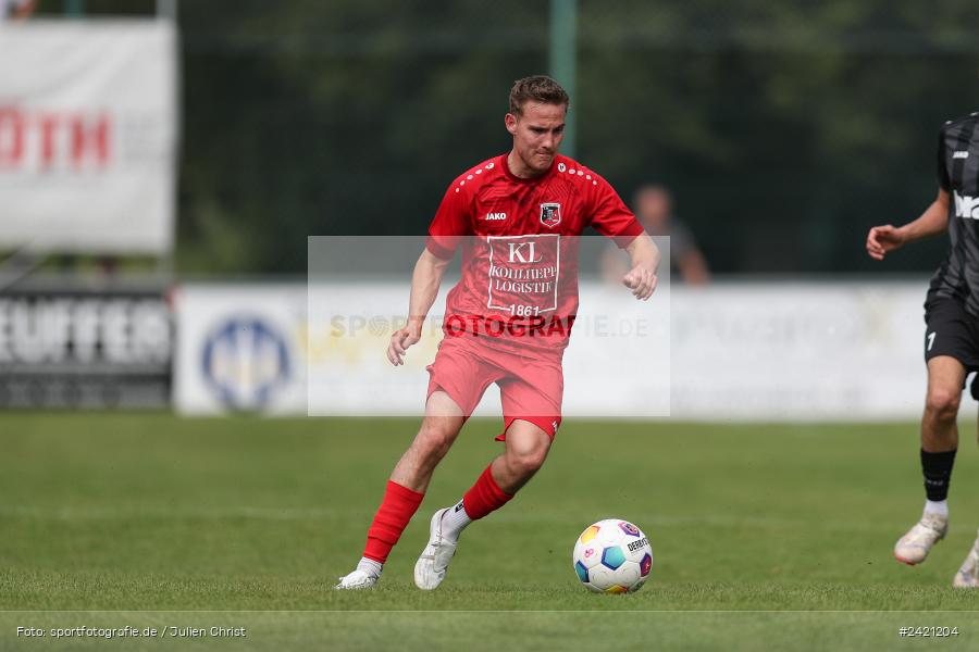 Kohlenberg-Arena, Fuchsstadt, 21.07.2024, sport, action, Fussball, BFV, 1. Spieltag, Landesliga Nordwest, TUS, FCF, TuS Frammersbach, 1. FC Fuchsstadt - Bild-ID: 2421204 Kohlenberg-Arena, Fuchsstadt, 21.07.2024, sport, action, Fussball, BFV, 1. Spieltag, Landesliga Nordwest, TUS, FCF, TuS Frammersbach, 1. FC Fuchsstadt - Bild-ID: 2421204