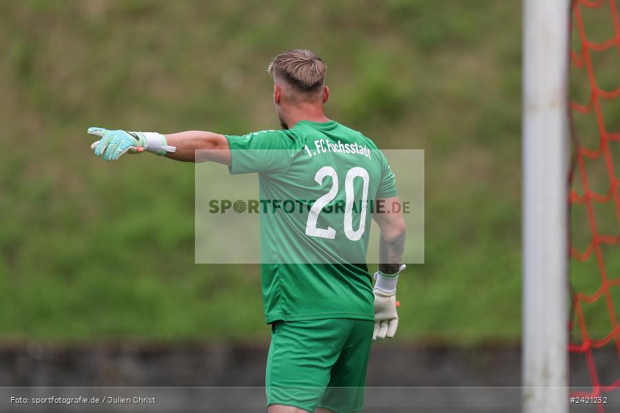 Kohlenberg-Arena, Fuchsstadt, 21.07.2024, sport, action, Fussball, BFV, 1. Spieltag, Landesliga Nordwest, TUS, FCF, TuS Frammersbach, 1. FC Fuchsstadt - Bild-ID: 2421232