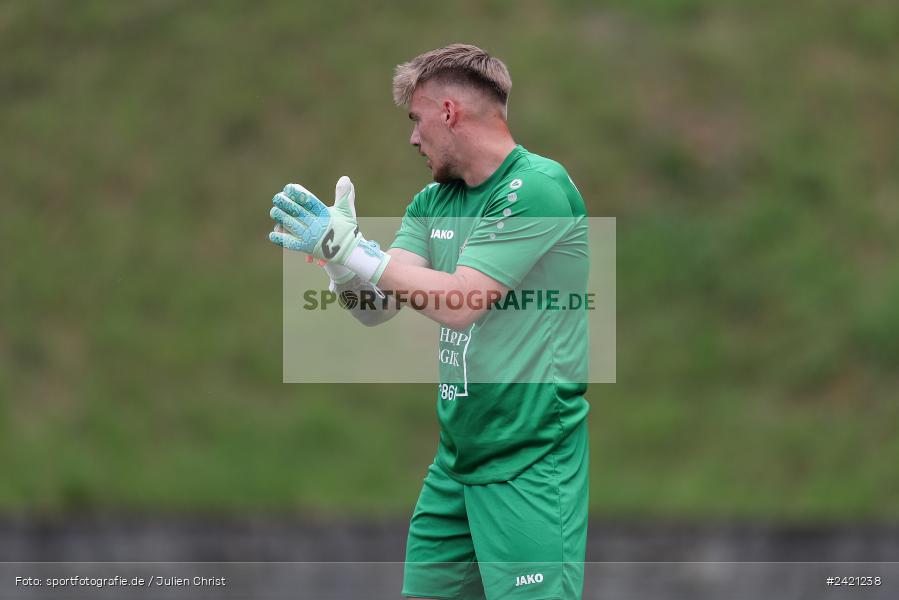 Kohlenberg-Arena, Fuchsstadt, 21.07.2024, sport, action, Fussball, BFV, 1. Spieltag, Landesliga Nordwest, TUS, FCF, TuS Frammersbach, 1. FC Fuchsstadt - Bild-ID: 2421238