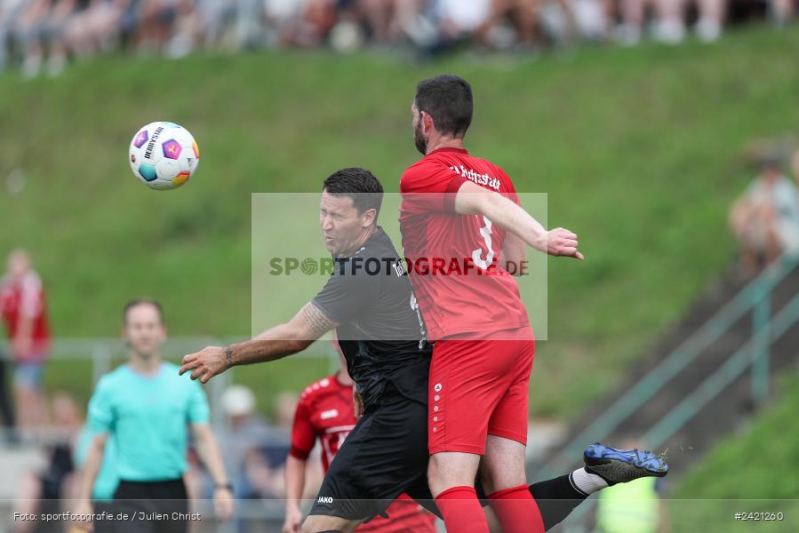 Kohlenberg-Arena, Fuchsstadt, 21.07.2024, sport, action, Fussball, BFV, 1. Spieltag, Landesliga Nordwest, TUS, FCF, TuS Frammersbach, 1. FC Fuchsstadt - Bild-ID: 2421260