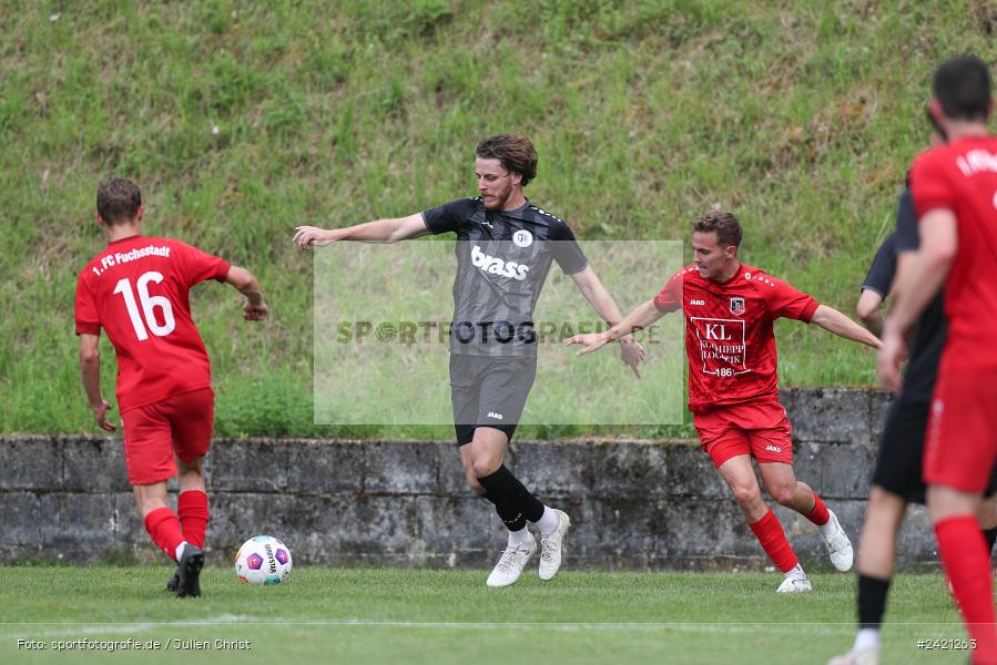 Kohlenberg-Arena, Fuchsstadt, 21.07.2024, sport, action, Fussball, BFV, 1. Spieltag, Landesliga Nordwest, TUS, FCF, TuS Frammersbach, 1. FC Fuchsstadt - Bild-ID: 2421263