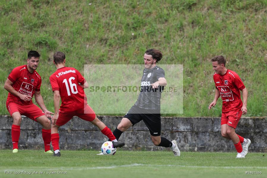 Kohlenberg-Arena, Fuchsstadt, 21.07.2024, sport, action, Fussball, BFV, 1. Spieltag, Landesliga Nordwest, TUS, FCF, TuS Frammersbach, 1. FC Fuchsstadt - Bild-ID: 2421266