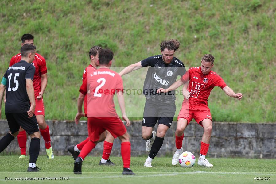 Kohlenberg-Arena, Fuchsstadt, 21.07.2024, sport, action, Fussball, BFV, 1. Spieltag, Landesliga Nordwest, TUS, FCF, TuS Frammersbach, 1. FC Fuchsstadt - Bild-ID: 2421267