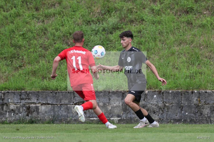 Kohlenberg-Arena, Fuchsstadt, 21.07.2024, sport, action, Fussball, BFV, 1. Spieltag, Landesliga Nordwest, TUS, FCF, TuS Frammersbach, 1. FC Fuchsstadt - Bild-ID: 2421272