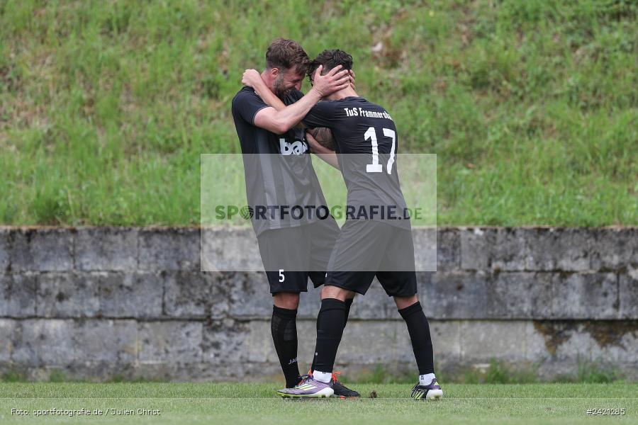 Kohlenberg-Arena, Fuchsstadt, 21.07.2024, sport, action, Fussball, BFV, 1. Spieltag, Landesliga Nordwest, TUS, FCF, TuS Frammersbach, 1. FC Fuchsstadt - Bild-ID: 2421285
