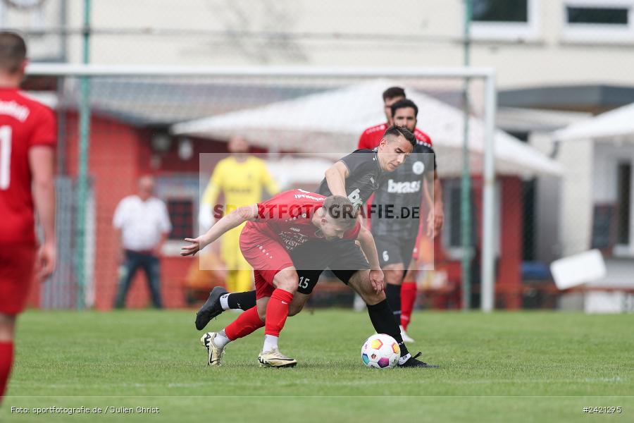 Kohlenberg-Arena, Fuchsstadt, 21.07.2024, sport, action, Fussball, BFV, 1. Spieltag, Landesliga Nordwest, TUS, FCF, TuS Frammersbach, 1. FC Fuchsstadt - Bild-ID: 2421295