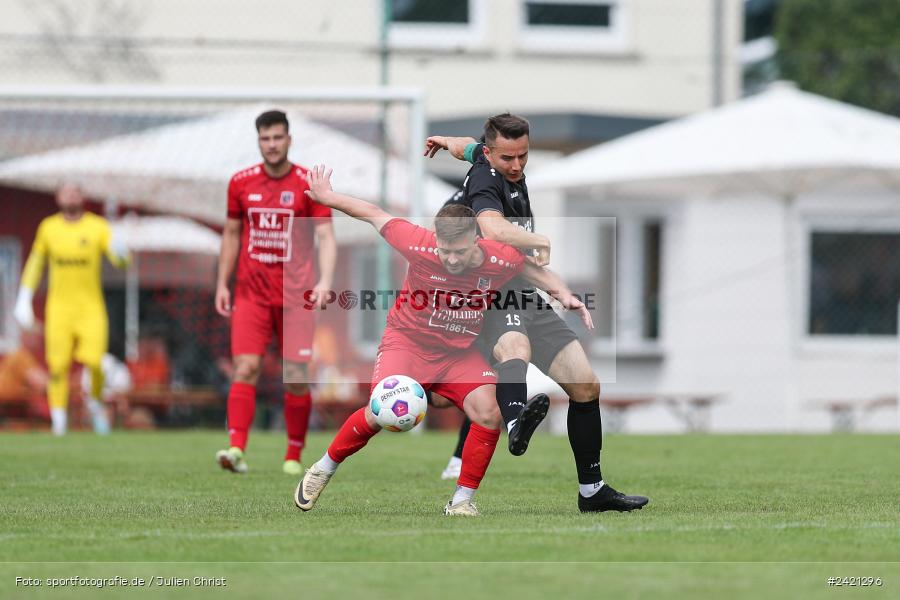 Kohlenberg-Arena, Fuchsstadt, 21.07.2024, sport, action, Fussball, BFV, 1. Spieltag, Landesliga Nordwest, TUS, FCF, TuS Frammersbach, 1. FC Fuchsstadt - Bild-ID: 2421296