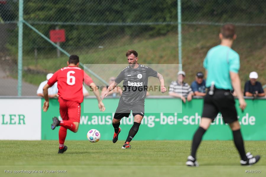 Kohlenberg-Arena, Fuchsstadt, 21.07.2024, sport, action, Fussball, BFV, 1. Spieltag, Landesliga Nordwest, TUS, FCF, TuS Frammersbach, 1. FC Fuchsstadt - Bild-ID: 2421310
