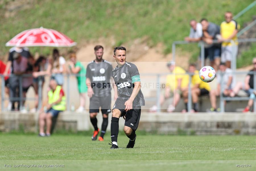 Kohlenberg-Arena, Fuchsstadt, 21.07.2024, sport, action, Fussball, BFV, 1. Spieltag, Landesliga Nordwest, TUS, FCF, TuS Frammersbach, 1. FC Fuchsstadt - Bild-ID: 2421314