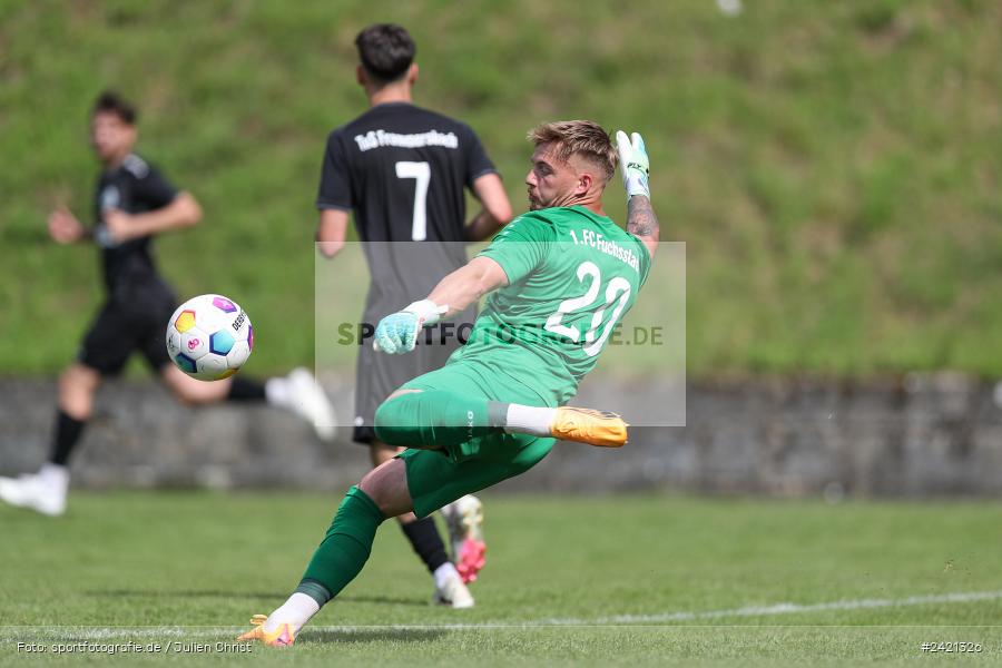 Kohlenberg-Arena, Fuchsstadt, 21.07.2024, sport, action, Fussball, BFV, 1. Spieltag, Landesliga Nordwest, TUS, FCF, TuS Frammersbach, 1. FC Fuchsstadt - Bild-ID: 2421326