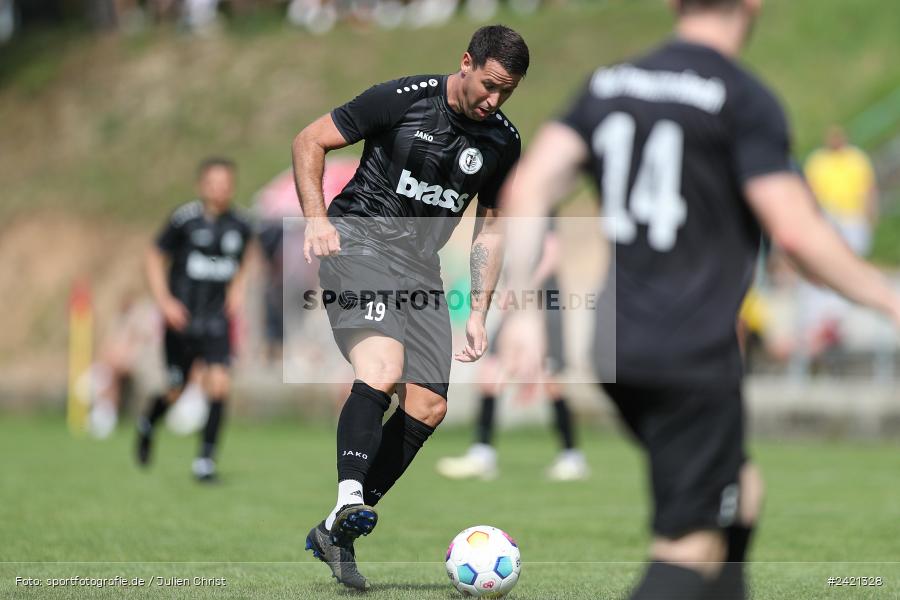 Kohlenberg-Arena, Fuchsstadt, 21.07.2024, sport, action, Fussball, BFV, 1. Spieltag, Landesliga Nordwest, TUS, FCF, TuS Frammersbach, 1. FC Fuchsstadt - Bild-ID: 2421328