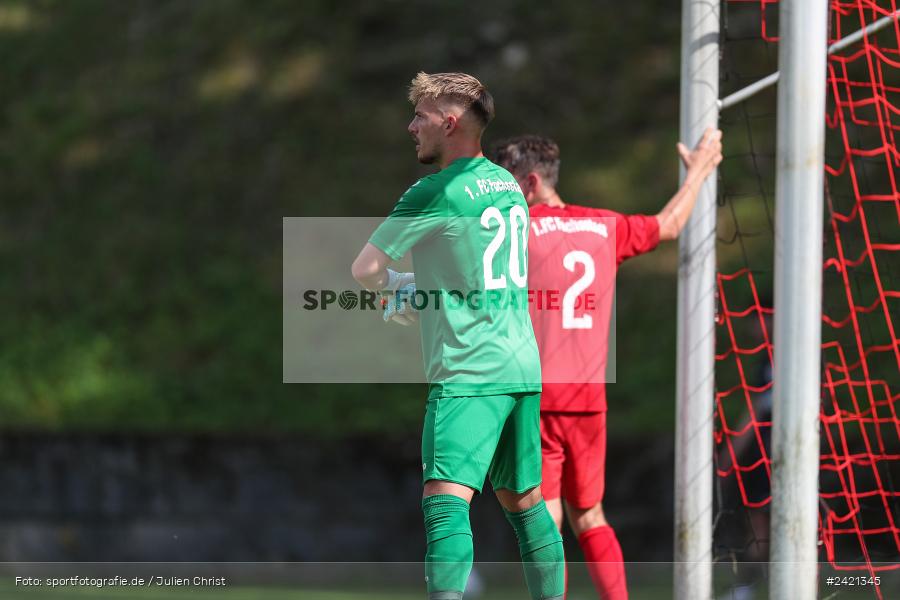 Kohlenberg-Arena, Fuchsstadt, 21.07.2024, sport, action, Fussball, BFV, 1. Spieltag, Landesliga Nordwest, TUS, FCF, TuS Frammersbach, 1. FC Fuchsstadt - Bild-ID: 2421345
