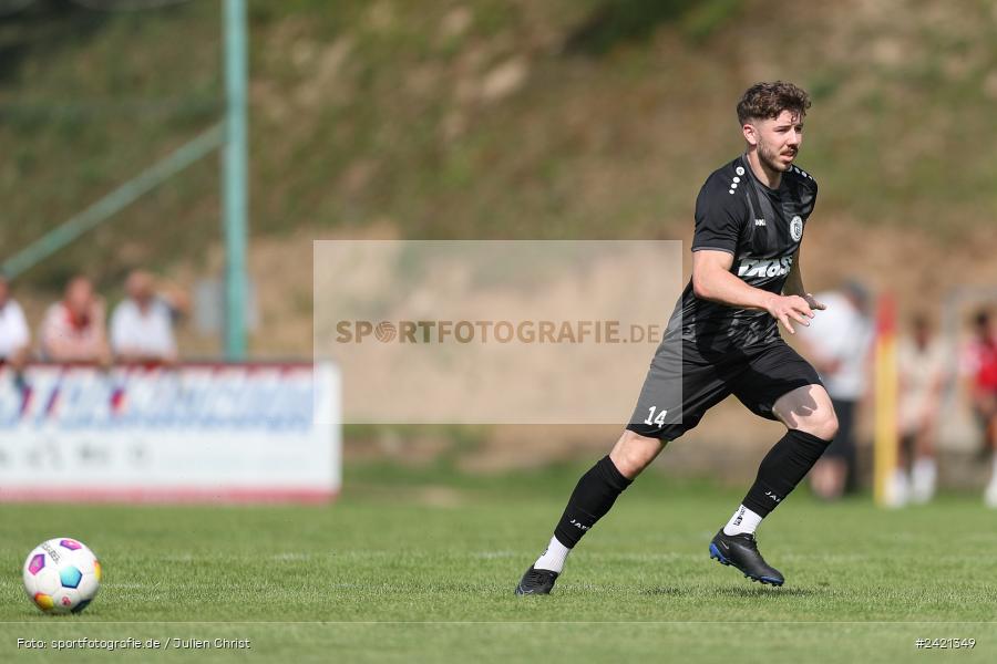 Kohlenberg-Arena, Fuchsstadt, 21.07.2024, sport, action, Fussball, BFV, 1. Spieltag, Landesliga Nordwest, TUS, FCF, TuS Frammersbach, 1. FC Fuchsstadt - Bild-ID: 2421349