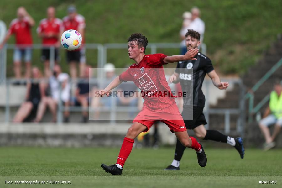 Kohlenberg-Arena, Fuchsstadt, 21.07.2024, sport, action, Fussball, BFV, 1. Spieltag, Landesliga Nordwest, TUS, FCF, TuS Frammersbach, 1. FC Fuchsstadt - Bild-ID: 2421353
