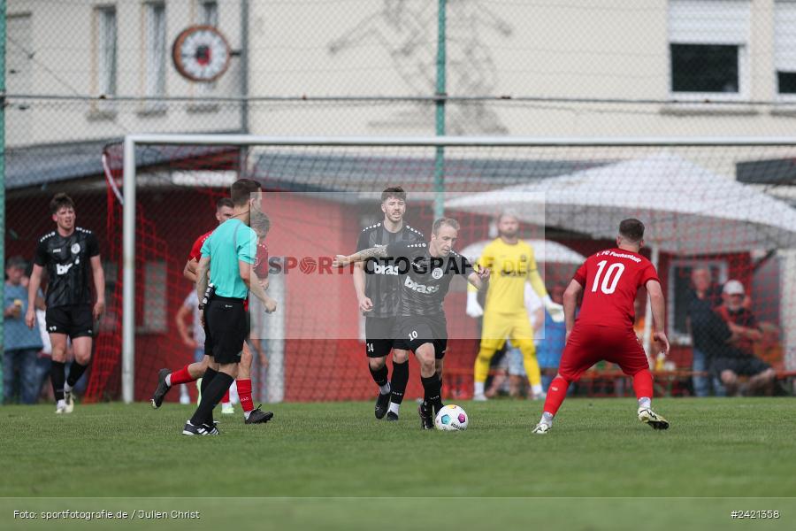Kohlenberg-Arena, Fuchsstadt, 21.07.2024, sport, action, Fussball, BFV, 1. Spieltag, Landesliga Nordwest, TUS, FCF, TuS Frammersbach, 1. FC Fuchsstadt - Bild-ID: 2421358