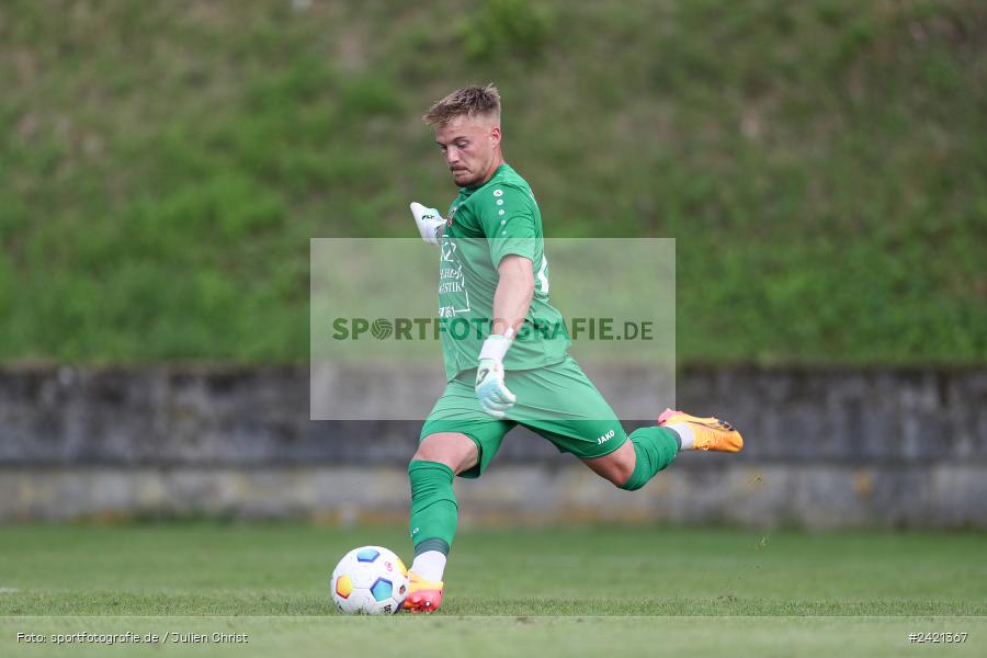 Kohlenberg-Arena, Fuchsstadt, 21.07.2024, sport, action, Fussball, BFV, 1. Spieltag, Landesliga Nordwest, TUS, FCF, TuS Frammersbach, 1. FC Fuchsstadt - Bild-ID: 2421367