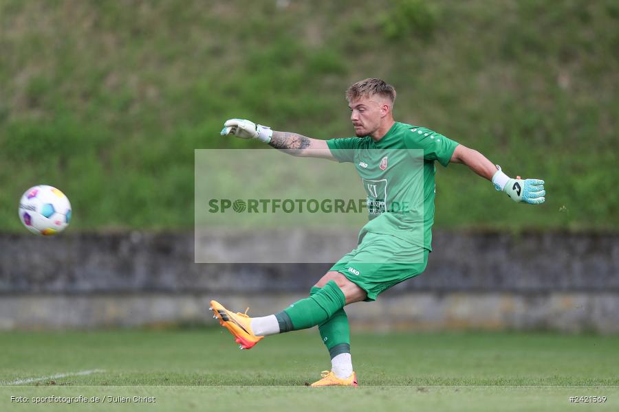 Kohlenberg-Arena, Fuchsstadt, 21.07.2024, sport, action, Fussball, BFV, 1. Spieltag, Landesliga Nordwest, TUS, FCF, TuS Frammersbach, 1. FC Fuchsstadt - Bild-ID: 2421369