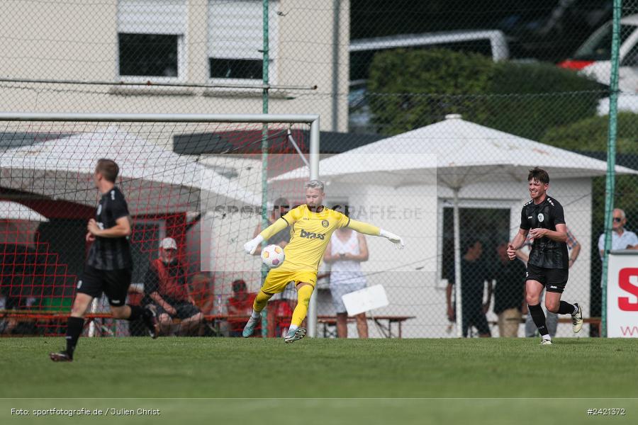 Kohlenberg-Arena, Fuchsstadt, 21.07.2024, sport, action, Fussball, BFV, 1. Spieltag, Landesliga Nordwest, TUS, FCF, TuS Frammersbach, 1. FC Fuchsstadt - Bild-ID: 2421372