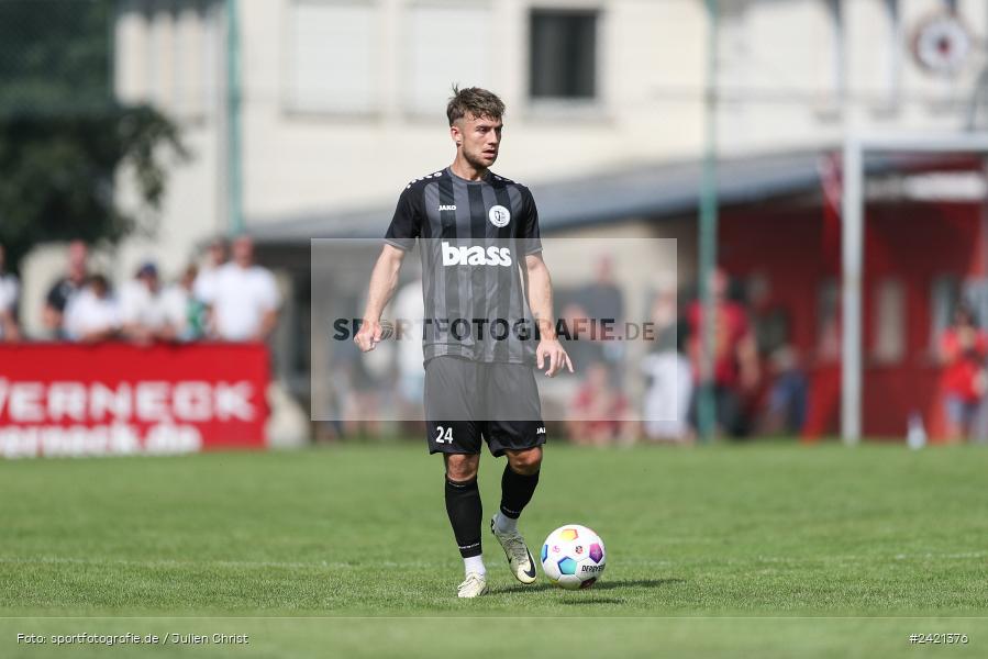 Kohlenberg-Arena, Fuchsstadt, 21.07.2024, sport, action, Fussball, BFV, 1. Spieltag, Landesliga Nordwest, TUS, FCF, TuS Frammersbach, 1. FC Fuchsstadt - Bild-ID: 2421376