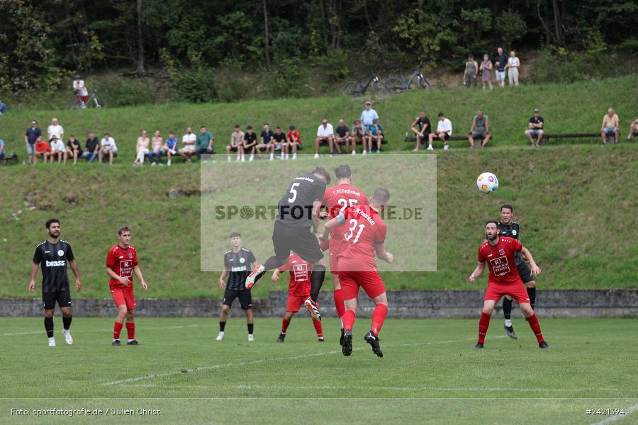 Kohlenberg-Arena, Fuchsstadt, 21.07.2024, sport, action, Fussball, BFV, 1. Spieltag, Landesliga Nordwest, TUS, FCF, TuS Frammersbach, 1. FC Fuchsstadt - Bild-ID: 2421394 Kohlenberg-Arena, Fuchsstadt, 21.07.2024, sport, action, Fussball, BFV, 1. Spieltag, Landesliga Nordwest, TUS, FCF, TuS Frammersbach, 1. FC Fuchsstadt - Bild-ID: 2421394