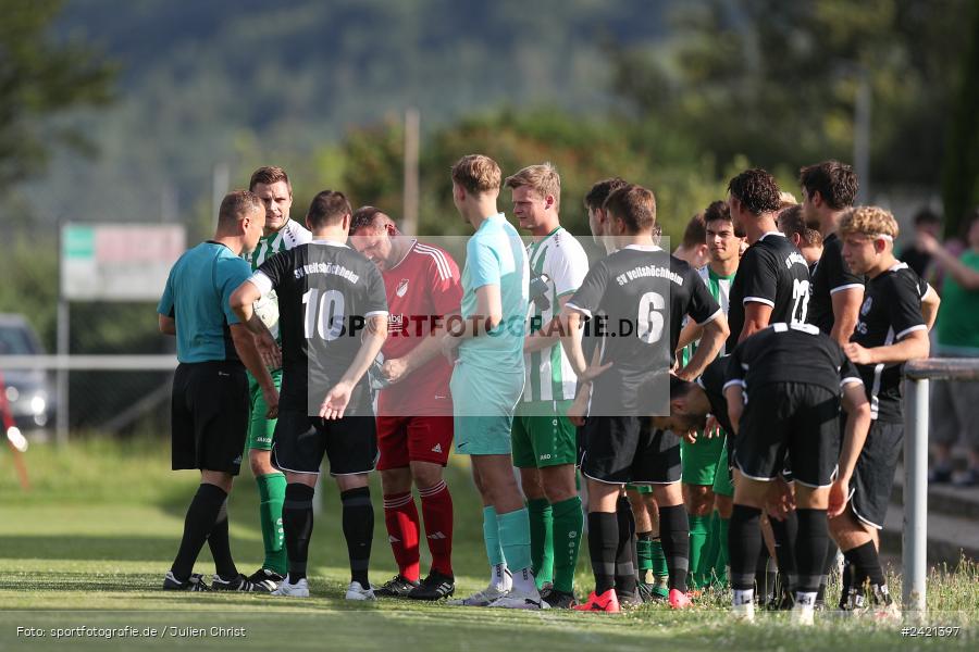 Sportgelände, Gössenheim, 23.07.2024, sport, action, Fussball, BFV, 2. Runde, Toto-Pokal Kreis Würzburg, SVV, FCG, SV 1928 Veitshöchheim, FC Gössenheim - Bild-ID: 2421397