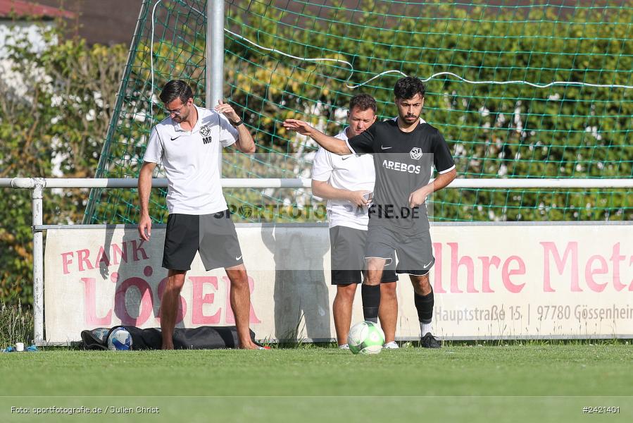 Sportgelände, Gössenheim, 23.07.2024, sport, action, Fussball, BFV, 2. Runde, Toto-Pokal Kreis Würzburg, SVV, FCG, SV 1928 Veitshöchheim, FC Gössenheim - Bild-ID: 2421401 Sportgelände, Gössenheim, 23.07.2024, sport, action, Fussball, BFV, 2. Runde, Toto-Pokal Kreis Würzburg, SVV, FCG, SV 1928 Veitshöchheim, FC Gössenheim - Bild-ID: 2421401