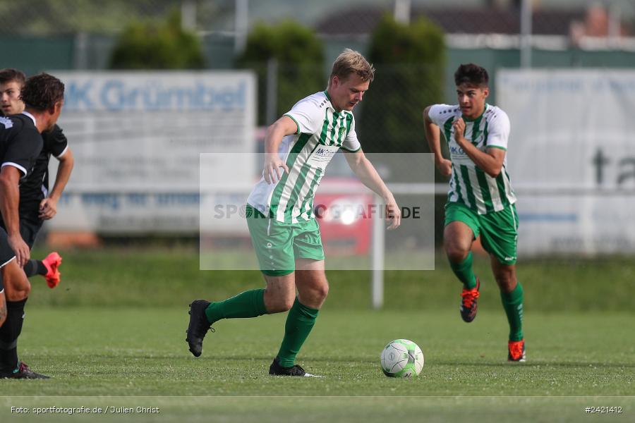 Sportgelände, Gössenheim, 23.07.2024, sport, action, Fussball, BFV, 2. Runde, Toto-Pokal Kreis Würzburg, SVV, FCG, SV 1928 Veitshöchheim, FC Gössenheim - Bild-ID: 2421412