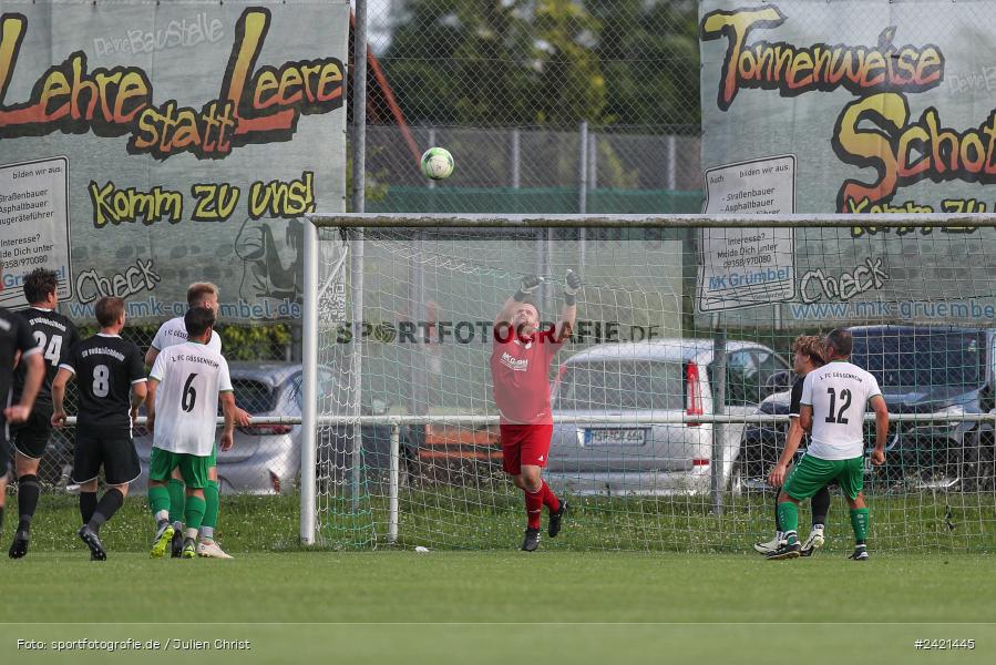 Sportgelände, Gössenheim, 23.07.2024, sport, action, Fussball, BFV, 2. Runde, Toto-Pokal Kreis Würzburg, SVV, FCG, SV 1928 Veitshöchheim, FC Gössenheim - Bild-ID: 2421445