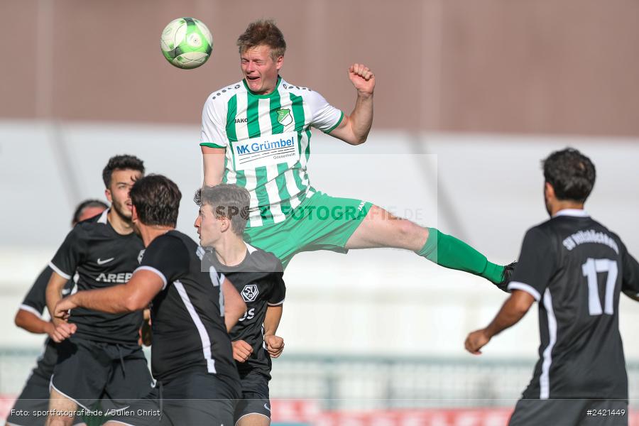 Sportgelände, Gössenheim, 23.07.2024, sport, action, Fussball, BFV, 2. Runde, Toto-Pokal Kreis Würzburg, SVV, FCG, SV 1928 Veitshöchheim, FC Gössenheim - Bild-ID: 2421449