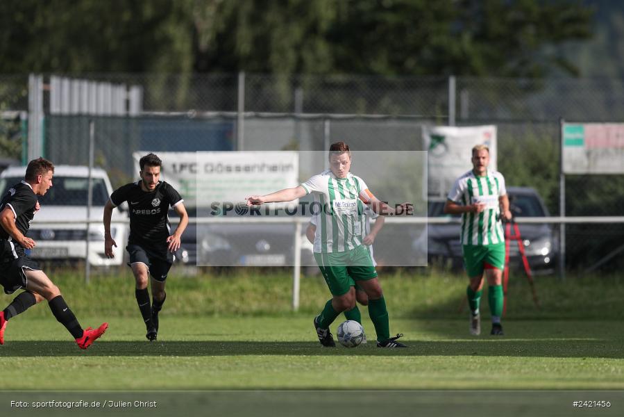 Sportgelände, Gössenheim, 23.07.2024, sport, action, Fussball, BFV, 2. Runde, Toto-Pokal Kreis Würzburg, SVV, FCG, SV 1928 Veitshöchheim, FC Gössenheim - Bild-ID: 2421456 Sportgelände, Gössenheim, 23.07.2024, sport, action, Fussball, BFV, 2. Runde, Toto-Pokal Kreis Würzburg, SVV, FCG, SV 1928 Veitshöchheim, FC Gössenheim - Bild-ID: 2421456