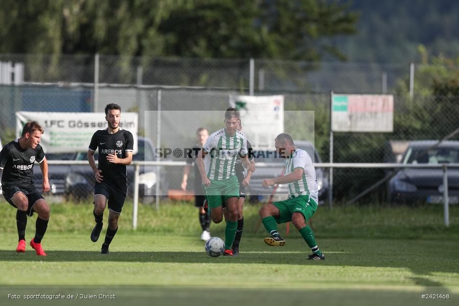 Sportgelände, Gössenheim, 23.07.2024, sport, action, Fussball, BFV, 2. Runde, Toto-Pokal Kreis Würzburg, SVV, FCG, SV 1928 Veitshöchheim, FC Gössenheim - Bild-ID: 2421468