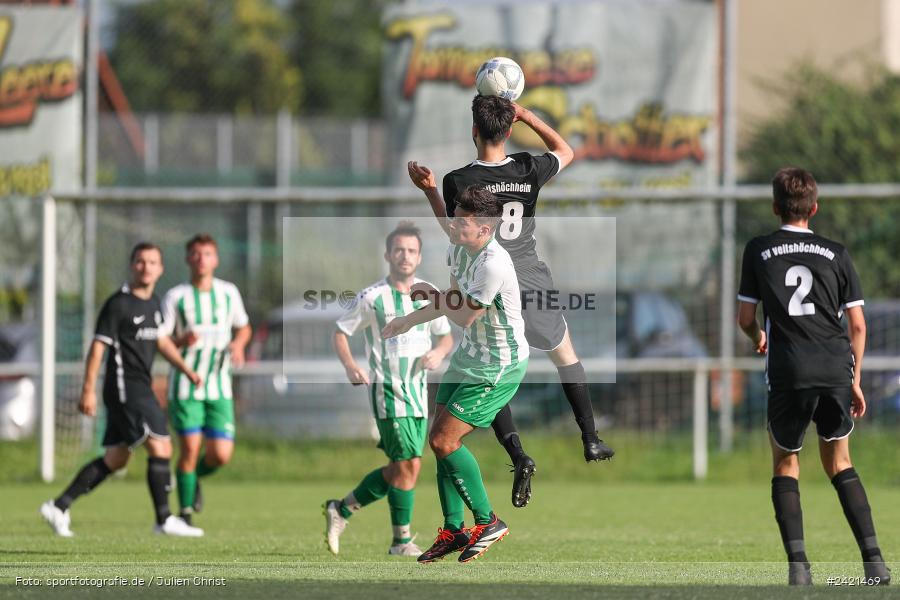 Sportgelände, Gössenheim, 23.07.2024, sport, action, Fussball, BFV, 2. Runde, Toto-Pokal Kreis Würzburg, SVV, FCG, SV 1928 Veitshöchheim, FC Gössenheim - Bild-ID: 2421469