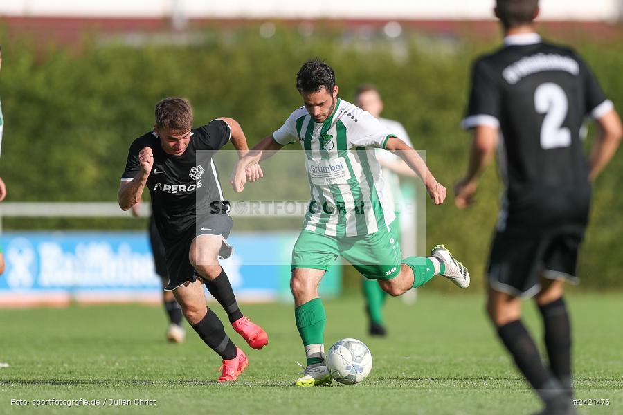 Sportgelände, Gössenheim, 23.07.2024, sport, action, Fussball, BFV, 2. Runde, Toto-Pokal Kreis Würzburg, SVV, FCG, SV 1928 Veitshöchheim, FC Gössenheim - Bild-ID: 2421473