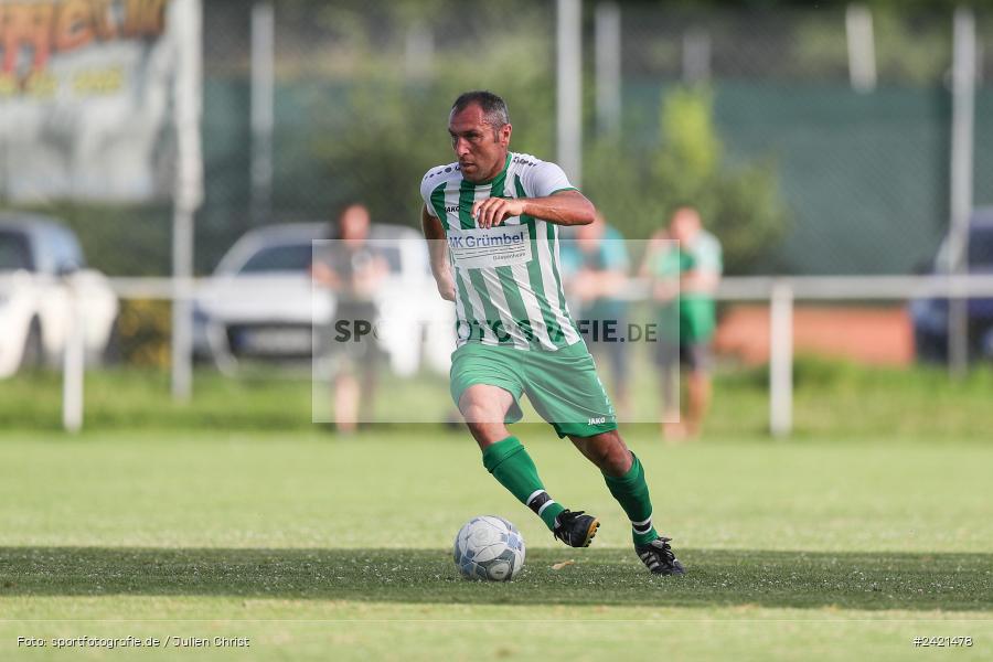 Sportgelände, Gössenheim, 23.07.2024, sport, action, Fussball, BFV, 2. Runde, Toto-Pokal Kreis Würzburg, SVV, FCG, SV 1928 Veitshöchheim, FC Gössenheim - Bild-ID: 2421478