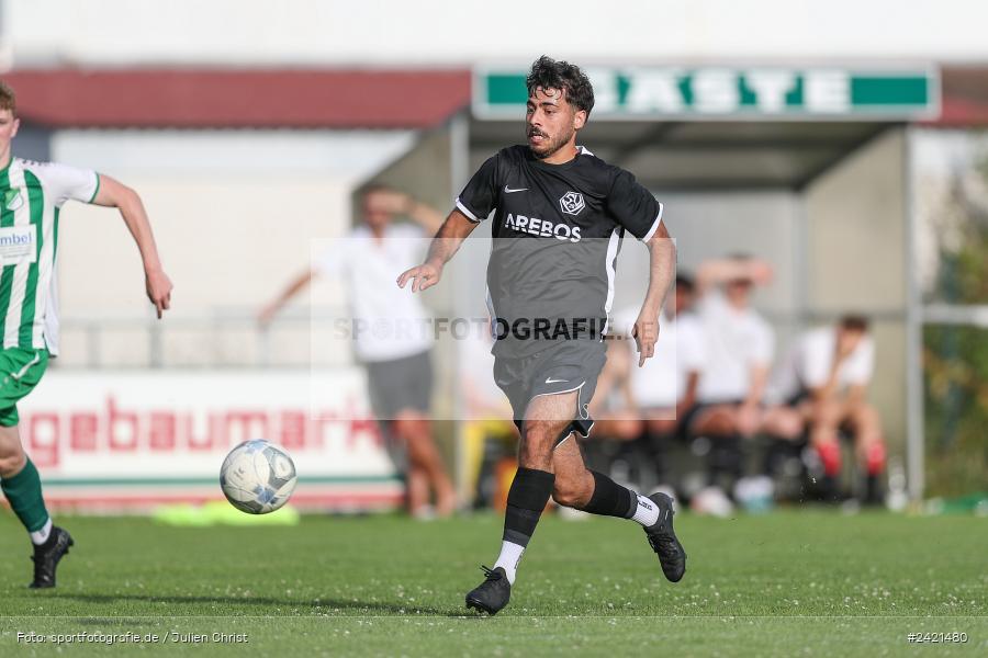 Sportgelände, Gössenheim, 23.07.2024, sport, action, Fussball, BFV, 2. Runde, Toto-Pokal Kreis Würzburg, SVV, FCG, SV 1928 Veitshöchheim, FC Gössenheim - Bild-ID: 2421480