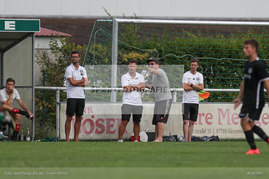 Sportgelände, Gössenheim, 23.07.2024, sport, action, Fussball, BFV, 2. Runde, Toto-Pokal Kreis Würzburg, SVV, FCG, SV 1928 Veitshöchheim, FC Gössenheim - Bild-ID: 2421492