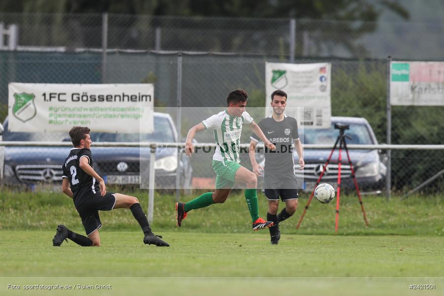Sportgelände, Gössenheim, 23.07.2024, sport, action, Fussball, BFV, 2. Runde, Toto-Pokal Kreis Würzburg, SVV, FCG, SV 1928 Veitshöchheim, FC Gössenheim - Bild-ID: 2421501