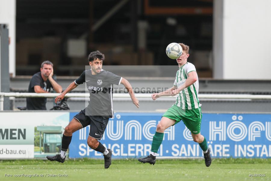 Sportgelände, Gössenheim, 23.07.2024, sport, action, Fussball, BFV, 2. Runde, Toto-Pokal Kreis Würzburg, SVV, FCG, SV 1928 Veitshöchheim, FC Gössenheim - Bild-ID: 2421503