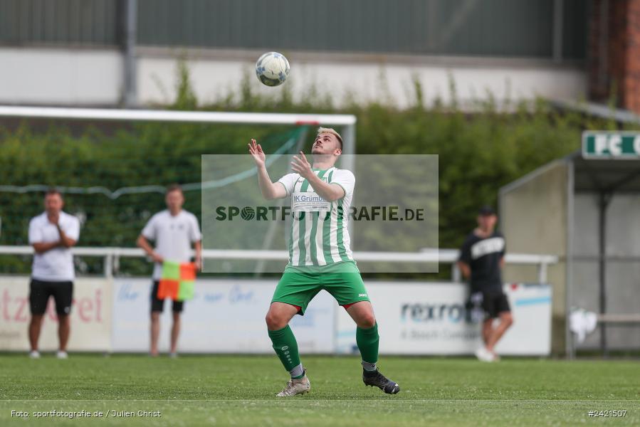 Sportgelände, Gössenheim, 23.07.2024, sport, action, Fussball, BFV, 2. Runde, Toto-Pokal Kreis Würzburg, SVV, FCG, SV 1928 Veitshöchheim, FC Gössenheim - Bild-ID: 2421507