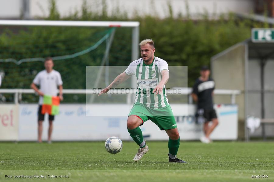 Sportgelände, Gössenheim, 23.07.2024, sport, action, Fussball, BFV, 2. Runde, Toto-Pokal Kreis Würzburg, SVV, FCG, SV 1928 Veitshöchheim, FC Gössenheim - Bild-ID: 2421509