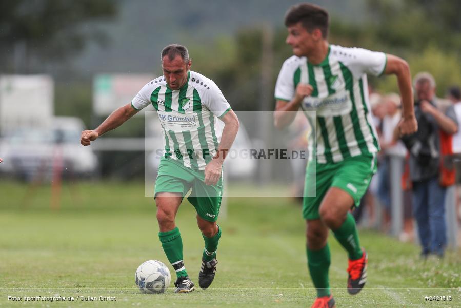 Sportgelände, Gössenheim, 23.07.2024, sport, action, Fussball, BFV, 2. Runde, Toto-Pokal Kreis Würzburg, SVV, FCG, SV 1928 Veitshöchheim, FC Gössenheim - Bild-ID: 2421513