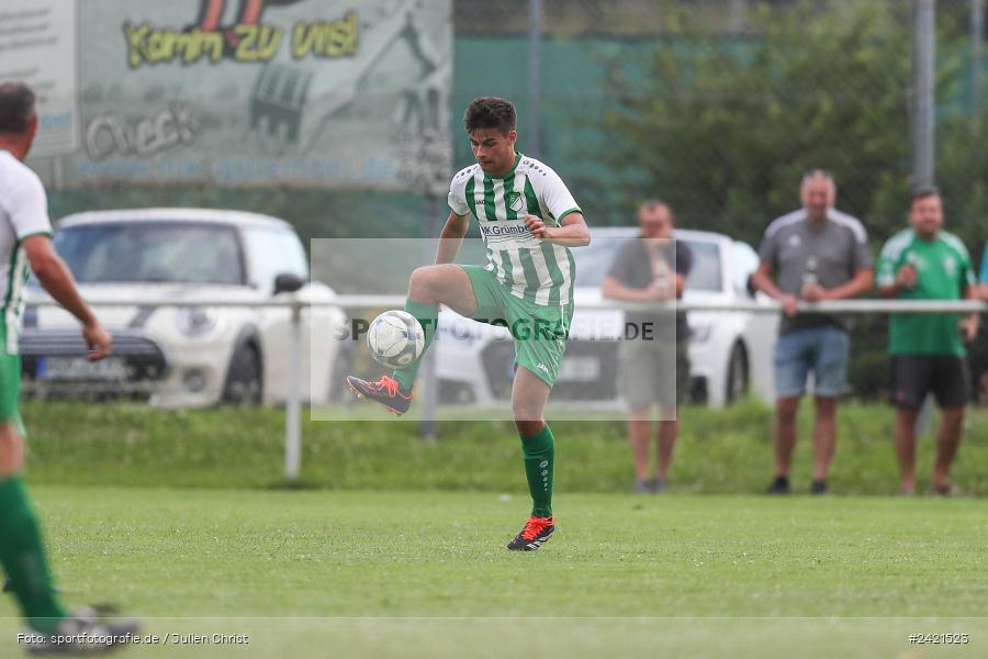 Sportgelände, Gössenheim, 23.07.2024, sport, action, Fussball, BFV, 2. Runde, Toto-Pokal Kreis Würzburg, SVV, FCG, SV 1928 Veitshöchheim, FC Gössenheim - Bild-ID: 2421523