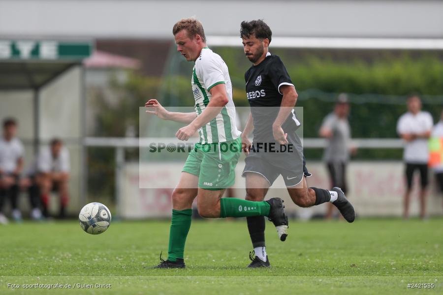 Sportgelände, Gössenheim, 23.07.2024, sport, action, Fussball, BFV, 2. Runde, Toto-Pokal Kreis Würzburg, SVV, FCG, SV 1928 Veitshöchheim, FC Gössenheim - Bild-ID: 2421535