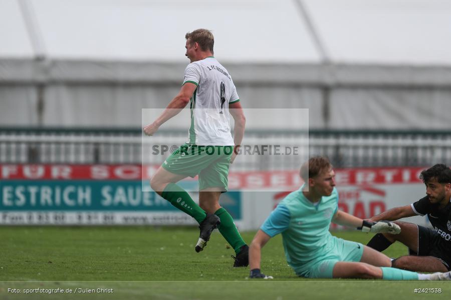 Sportgelände, Gössenheim, 23.07.2024, sport, action, Fussball, BFV, 2. Runde, Toto-Pokal Kreis Würzburg, SVV, FCG, SV 1928 Veitshöchheim, FC Gössenheim - Bild-ID: 2421538