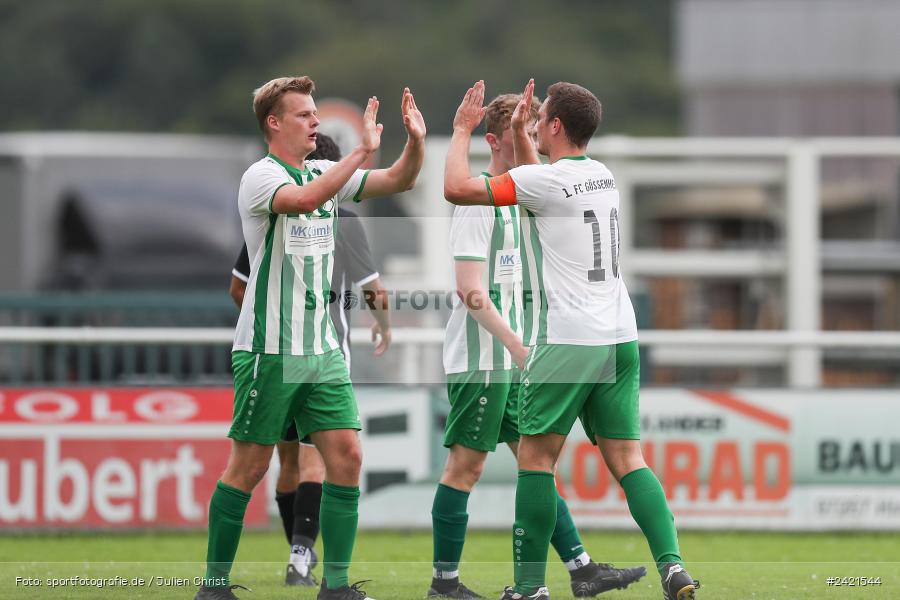 Sportgelände, Gössenheim, 23.07.2024, sport, action, Fussball, BFV, 2. Runde, Toto-Pokal Kreis Würzburg, SVV, FCG, SV 1928 Veitshöchheim, FC Gössenheim - Bild-ID: 2421544